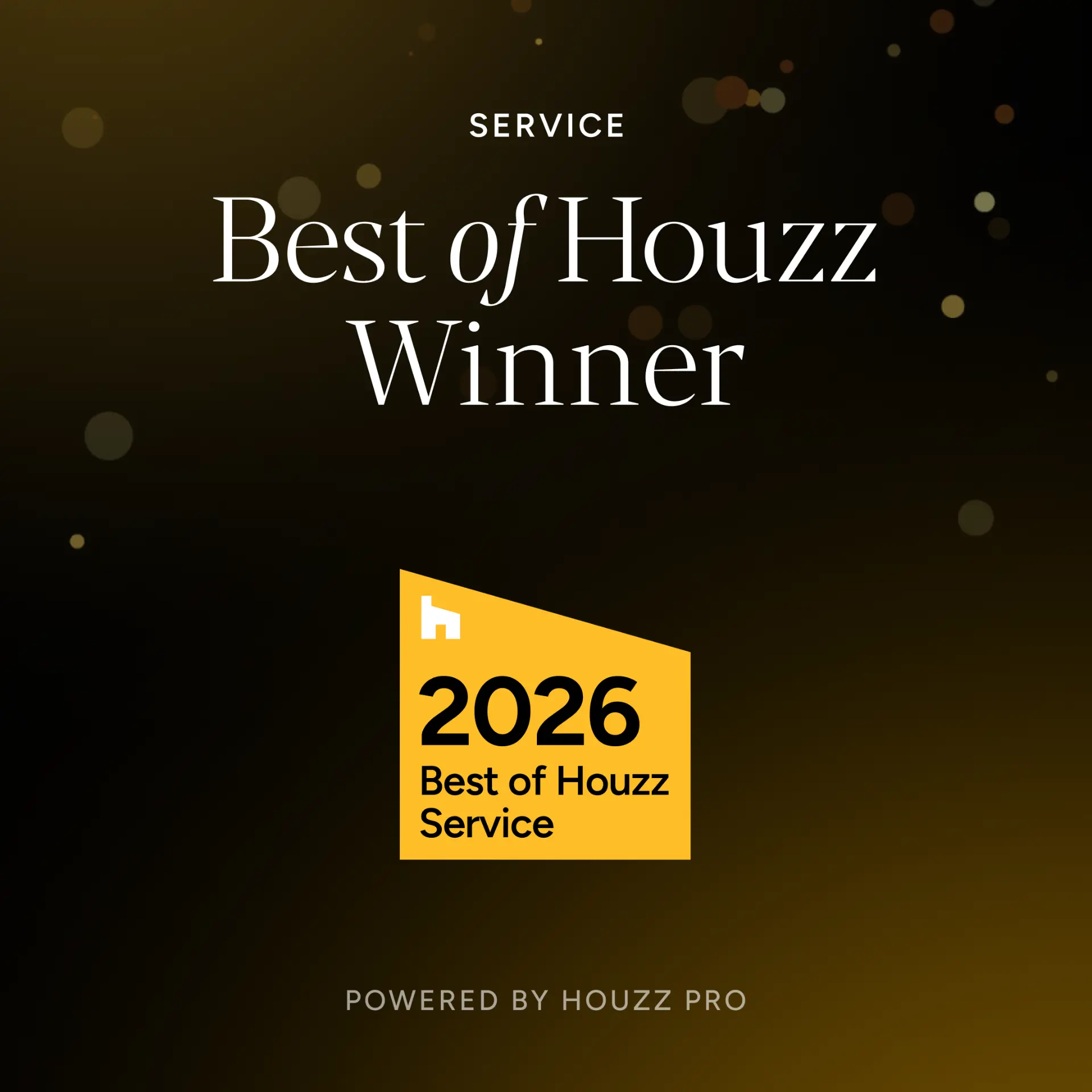 Best of Houzz Service Award 2026